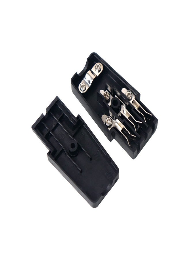 Electronicspices Electronic Spices Pack of 1 IEC320 C14 Male + C13 Female Inline Adapter Plug Power Socket Connectors 3 Pins Terminals Panel Mount,AC 250V 10A - Image 4